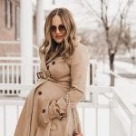 classic maternity trench coat under ninety nine dollars