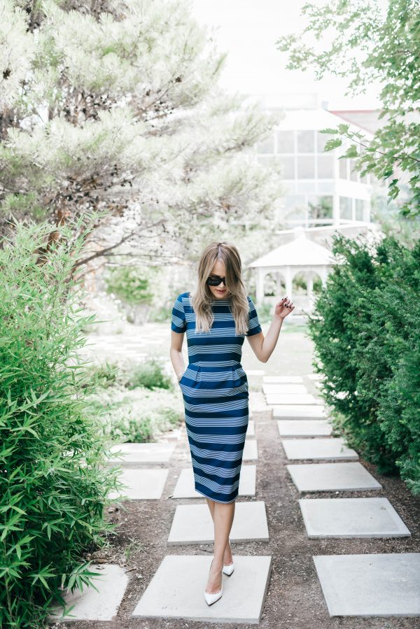 Simple Stripe Dress • The Fashion Fuse